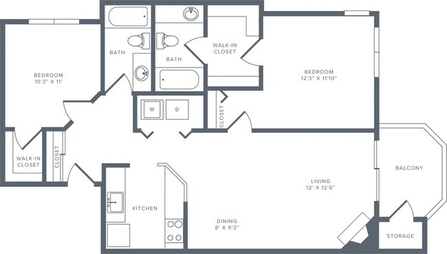 MB02 Renovated 7-302 floor plan